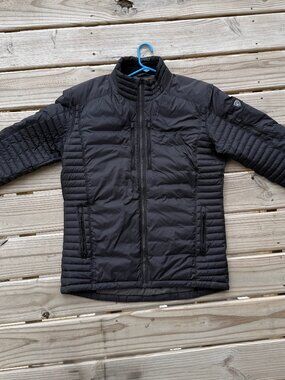 Kuhl SpyFire Black Down Jacket XL